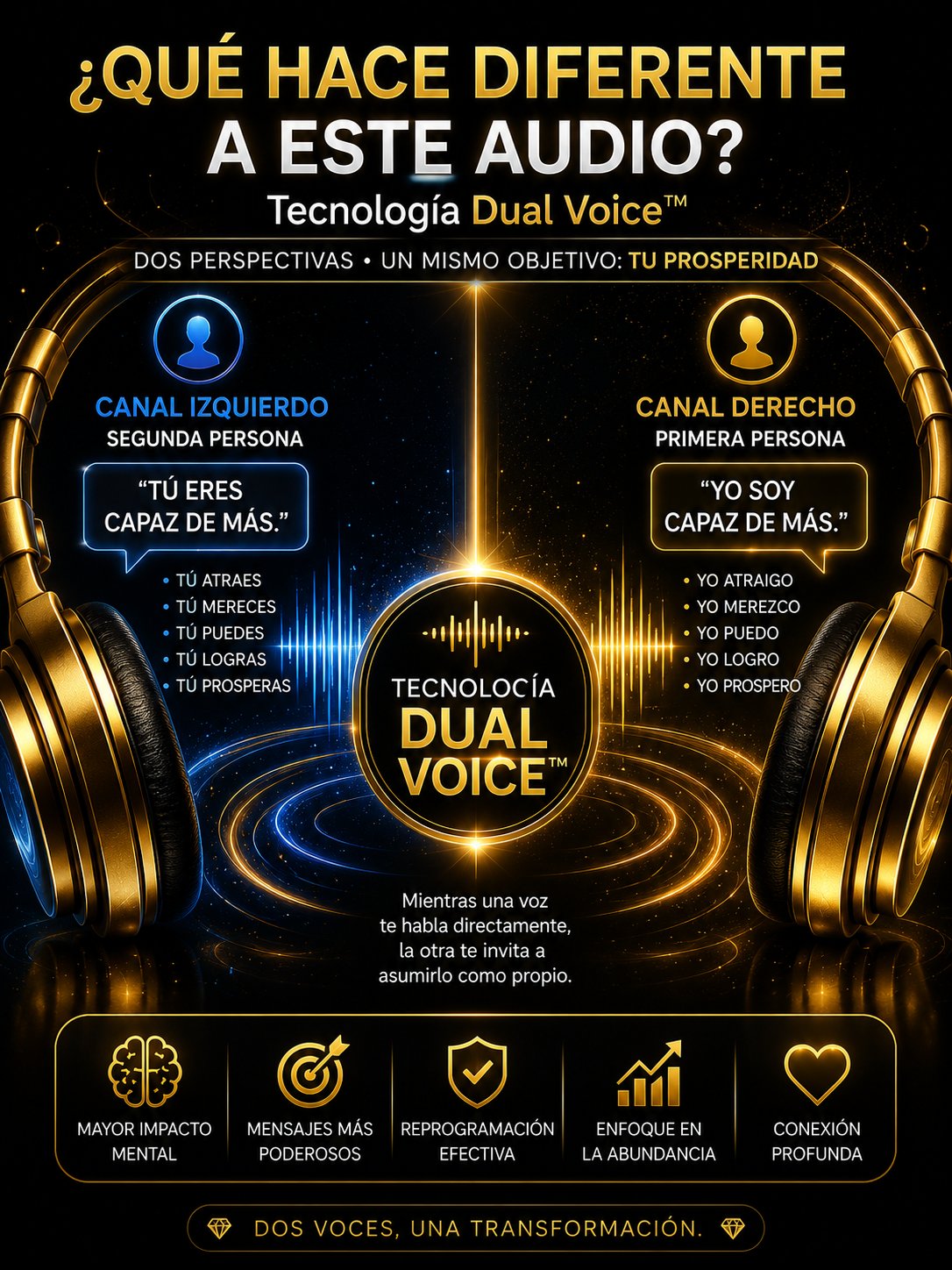 10 Minutos para Atraer Dinero — Audio RESET con Tecnología Dual Voice™ product image (2)