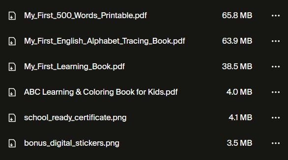 School Readiness Mega Bundle Ages 3-6 product image (12)