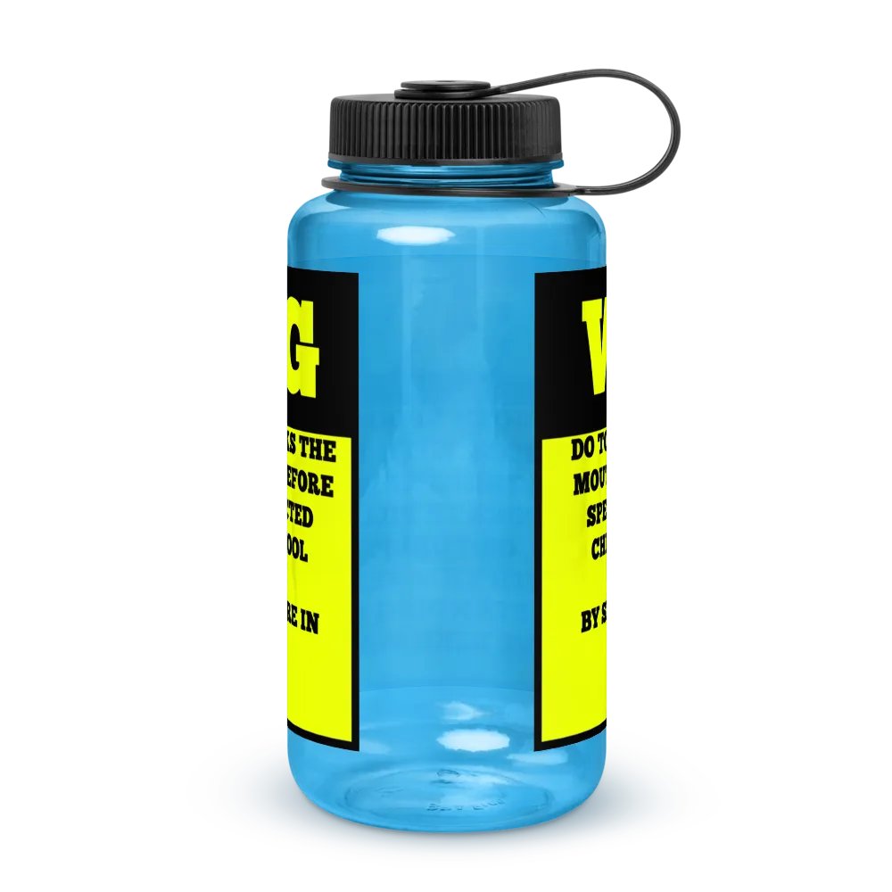 WARNING: Unfiltered Conversations Water Bottle product image (10)