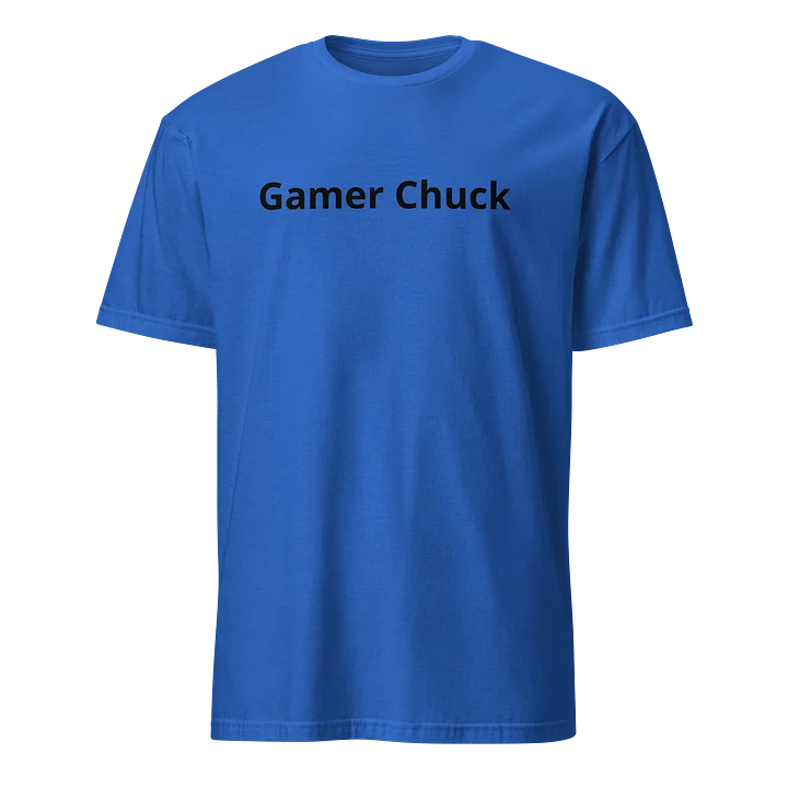 Gamer Chuck blue tee product image (1)