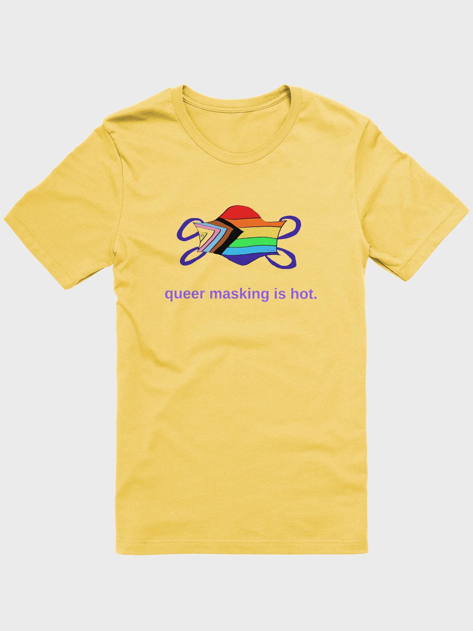 Queer Masking Is Hot Tee product image (1)