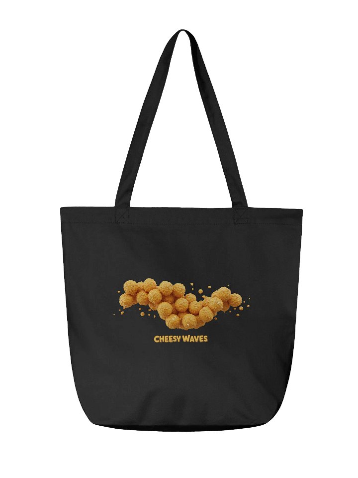 Golden Cheesy Waves Tote Bag product image (4)