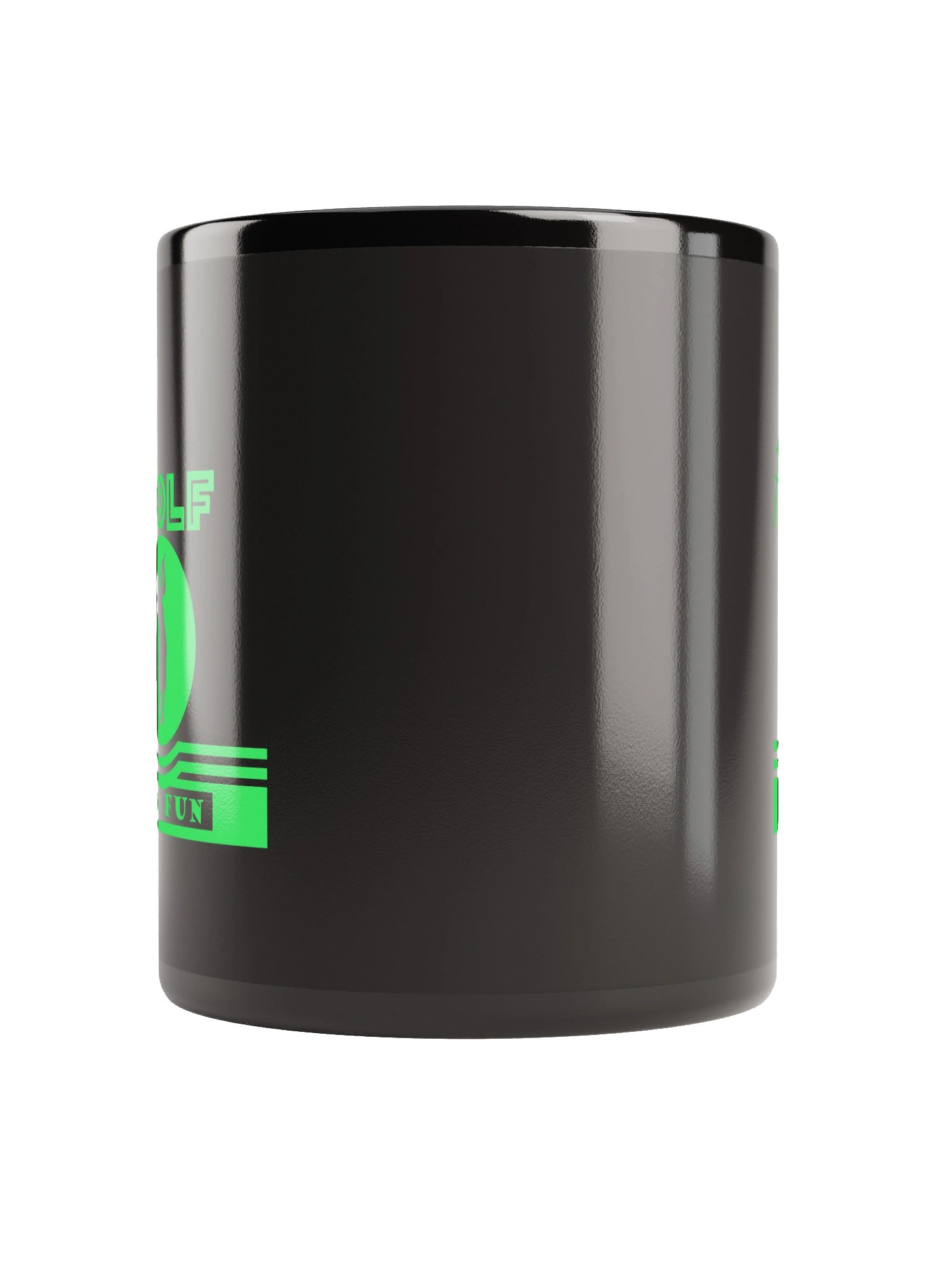 'Golf for Fun' Black Mug product image (6)