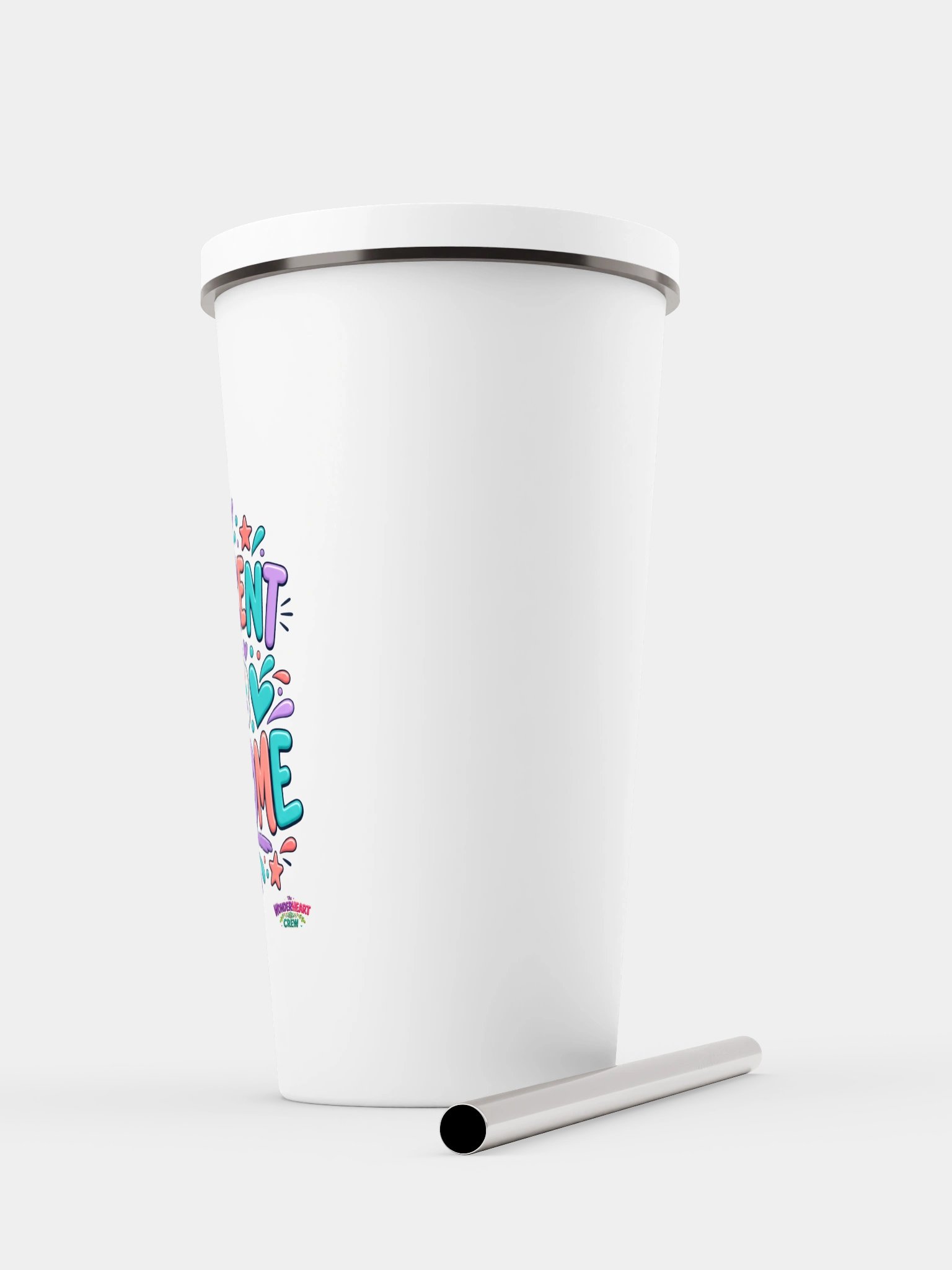 Stainless Steel Insulated Inspirational Tumbler with a Straw - Awesome is Different product image (5)
