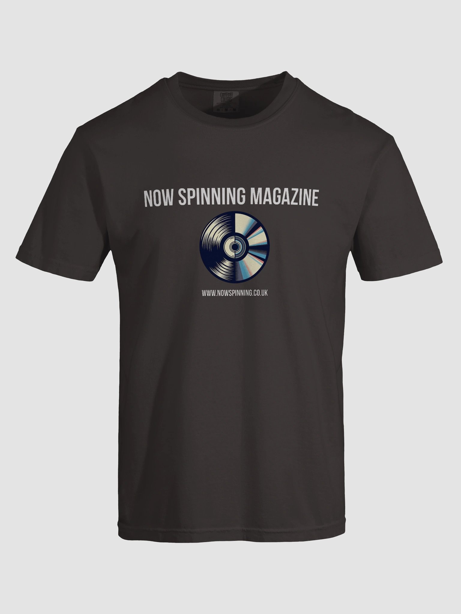 Now Spinning Magazine Logo Music Heavyweight T-Shirt product image (29)