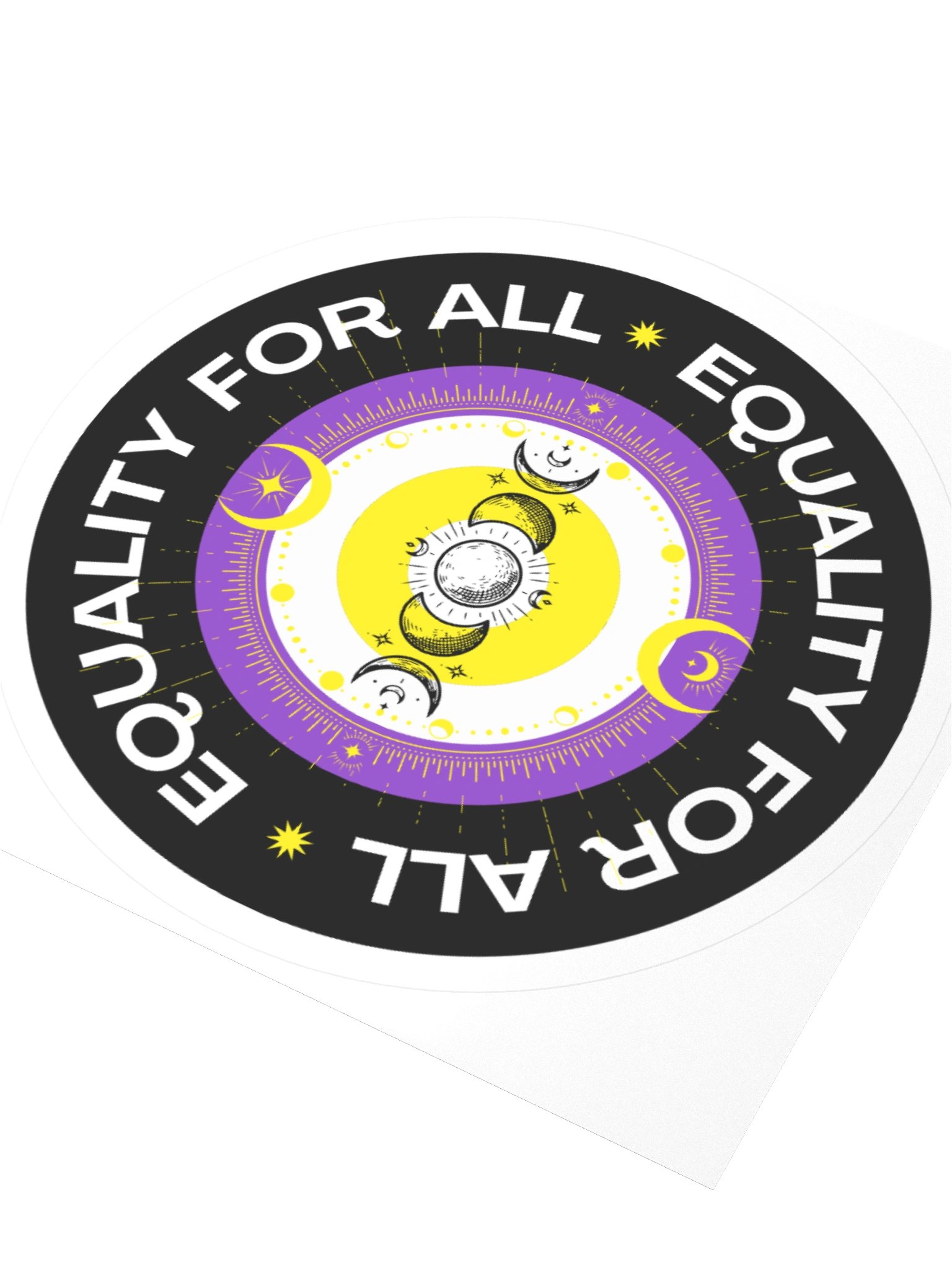 Equality NonBinary Sticker product image (7)