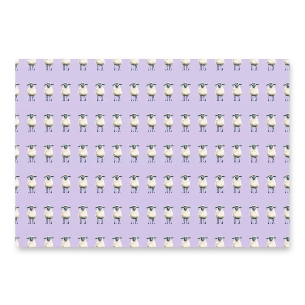 Quirky Sheep Wrapping paper product image (3)