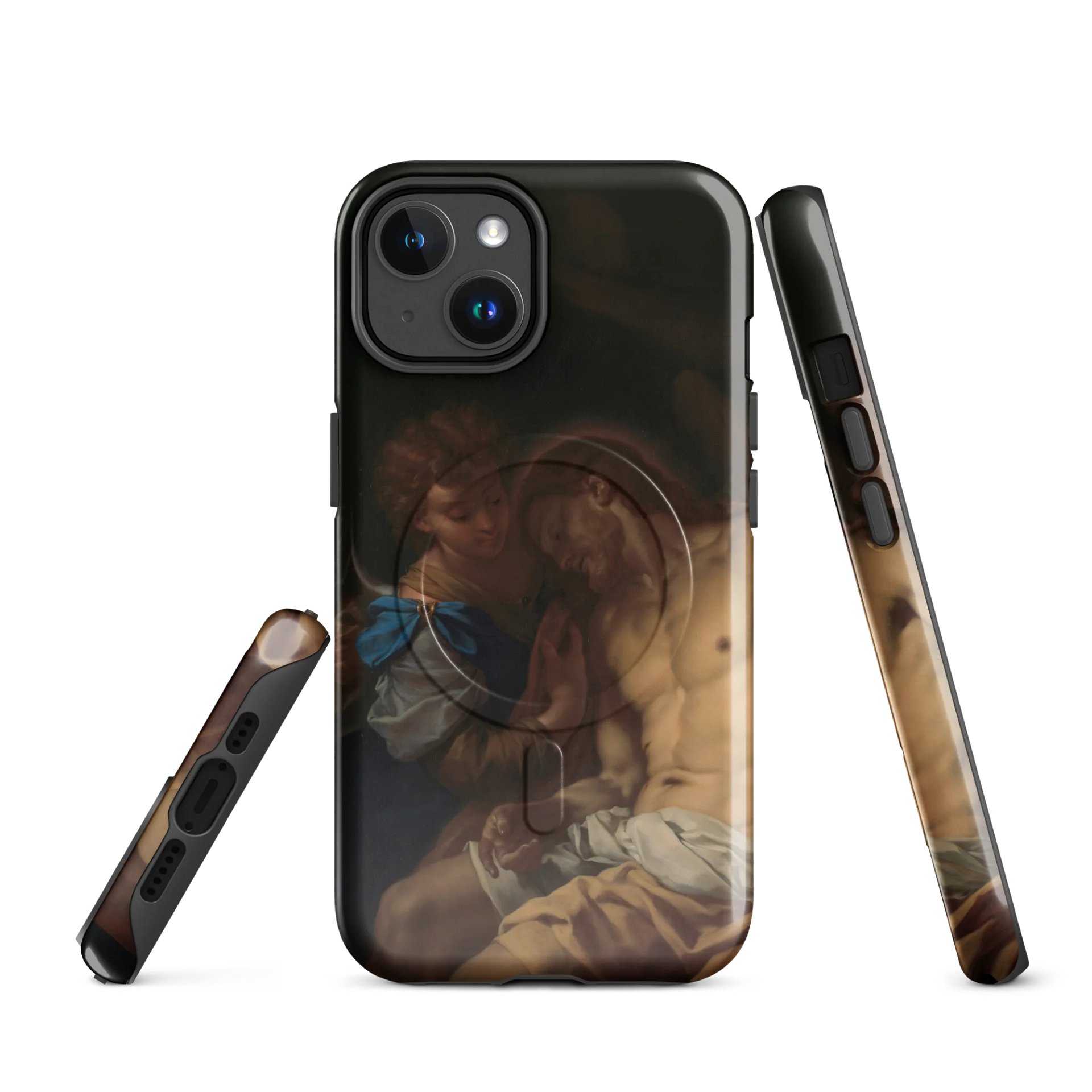 Sorrowful Embrace iPhone® MagSafe® Tough Case product image (1)