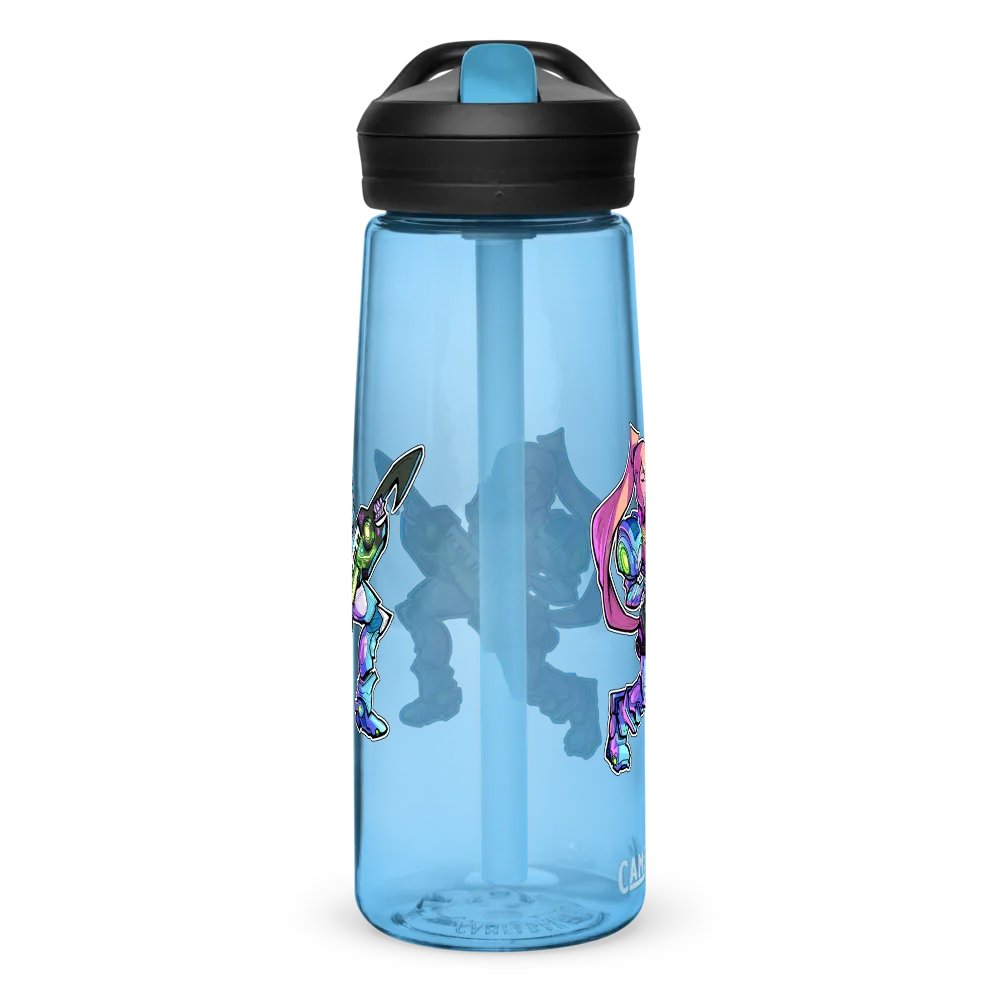 She Plays The Keytar Water Bottle product image (5)