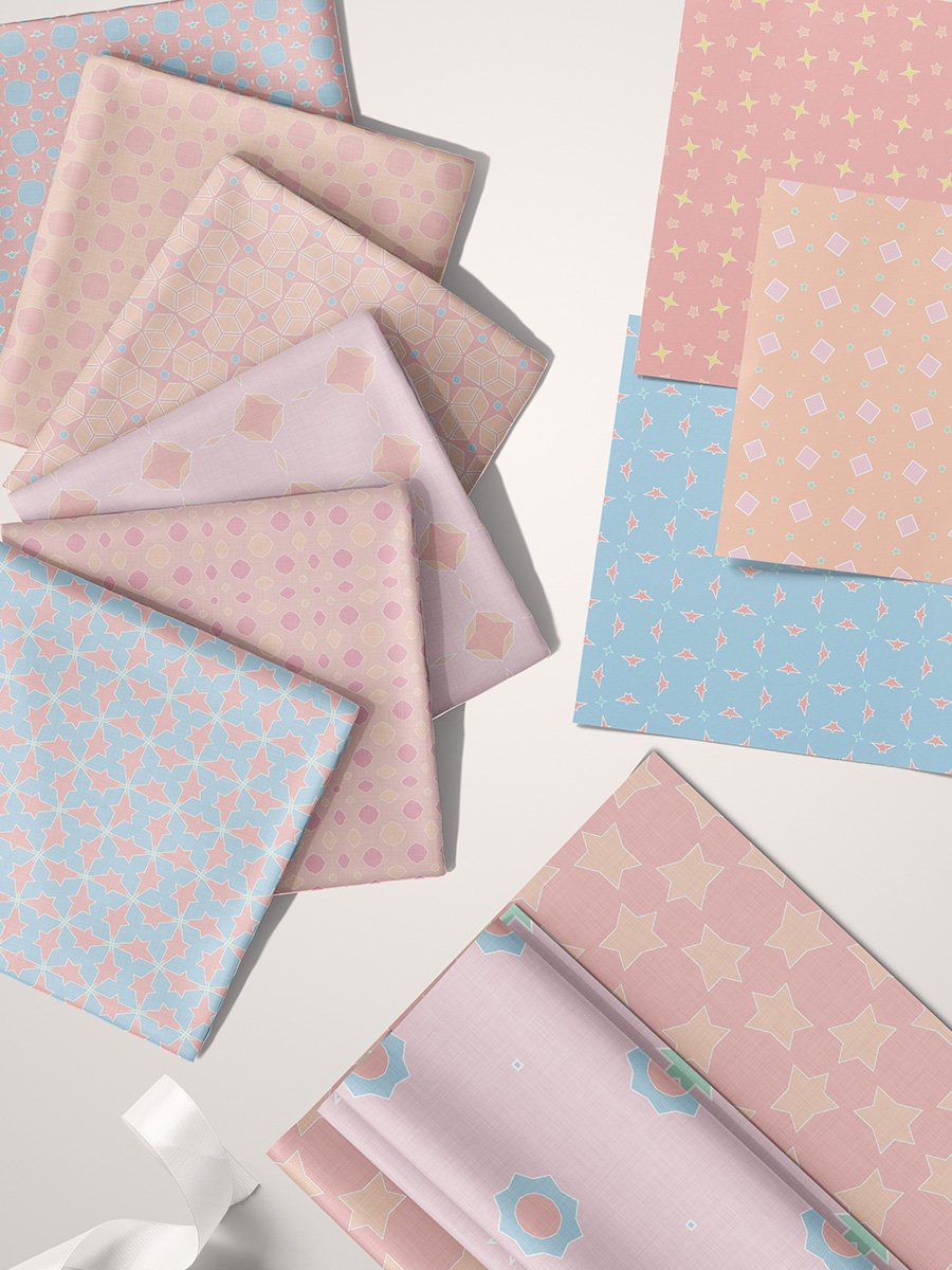 Abstract Pastels Pattern Pack 13 - June product image (1)