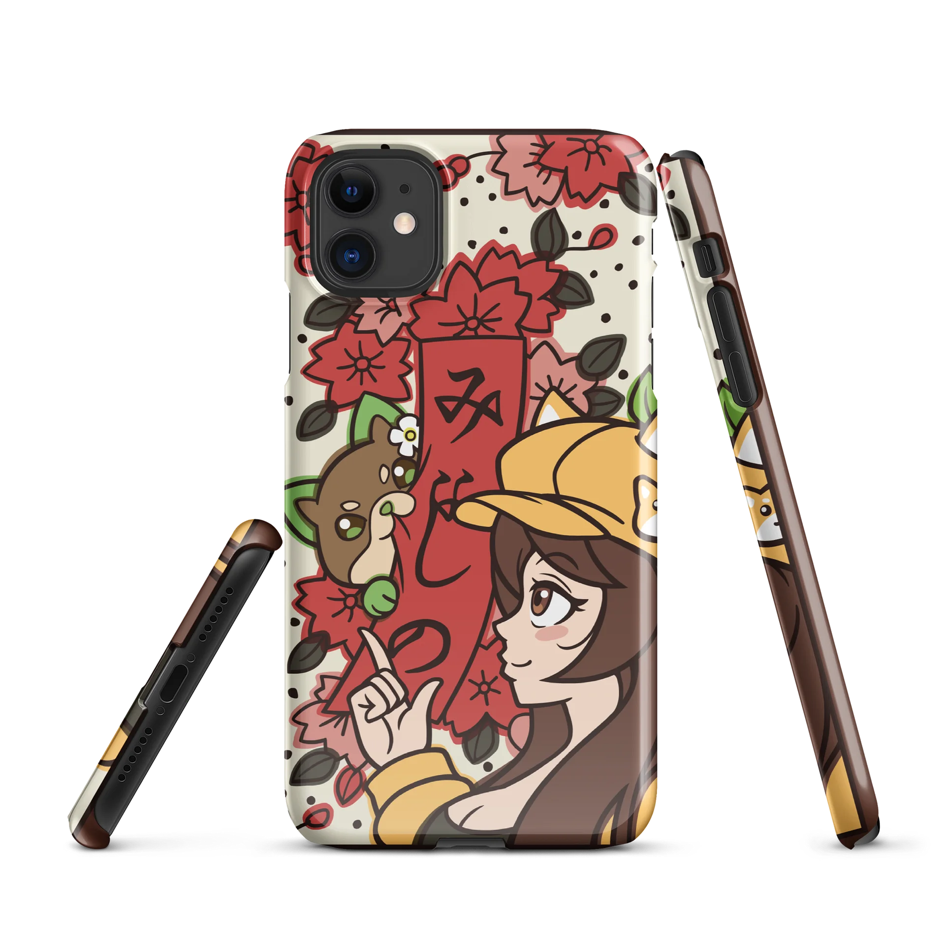 Hanafuda March Aki Iphone Snap Case product image (1)