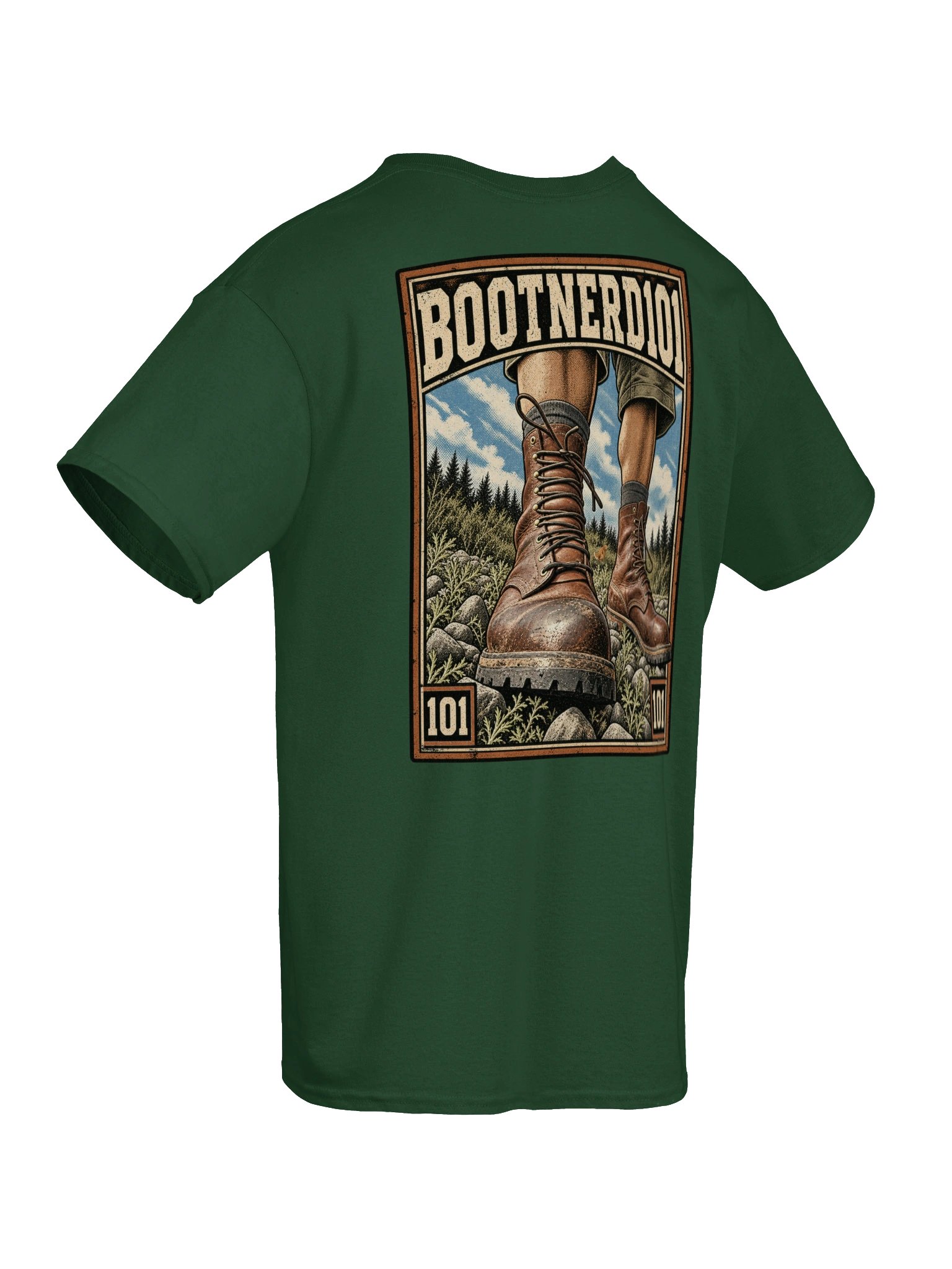 BootNerd101 Boots on the ground Logo Tee product image (8)