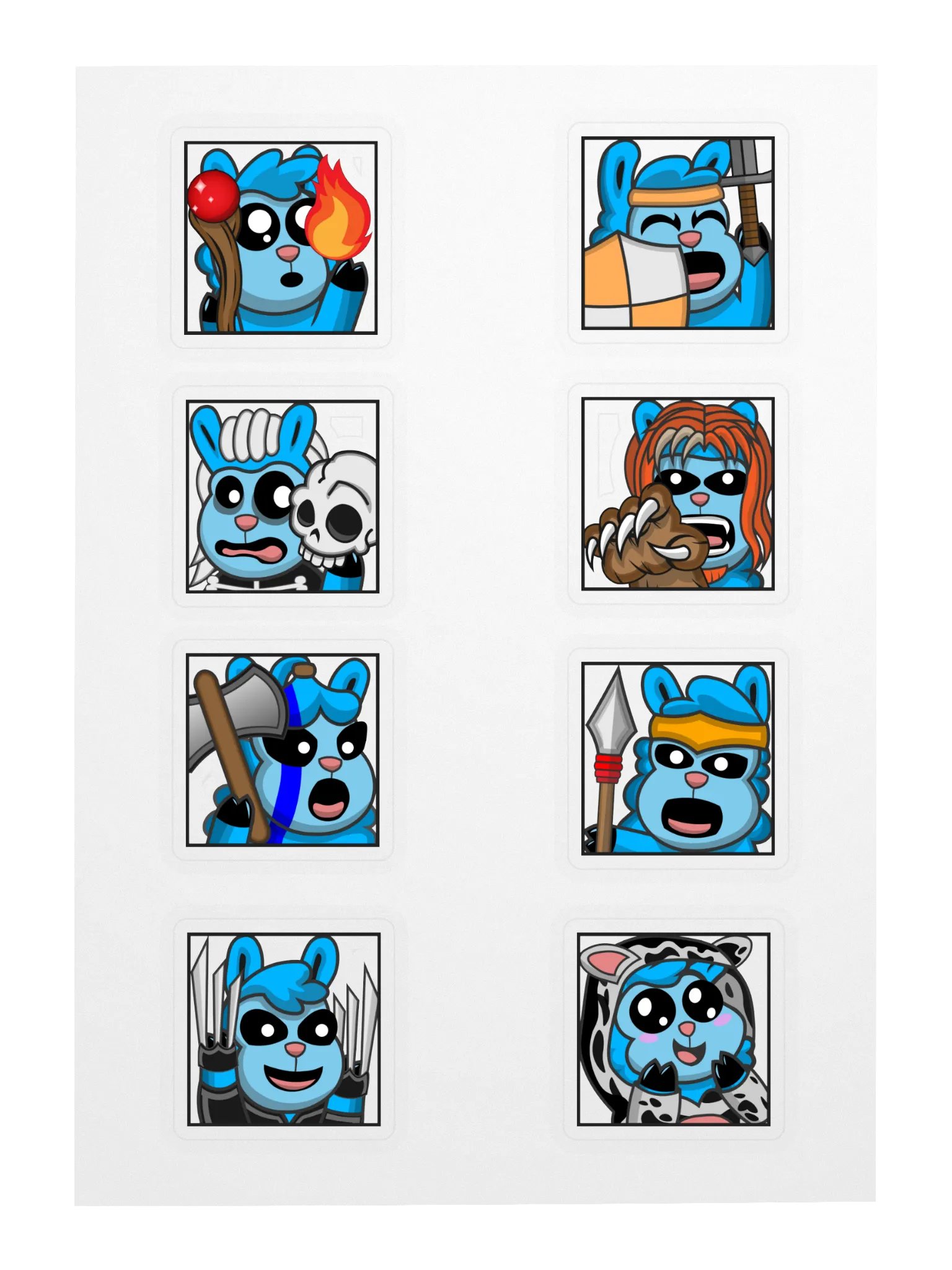 MrLlamaSC Sticker Sheet product image (3)