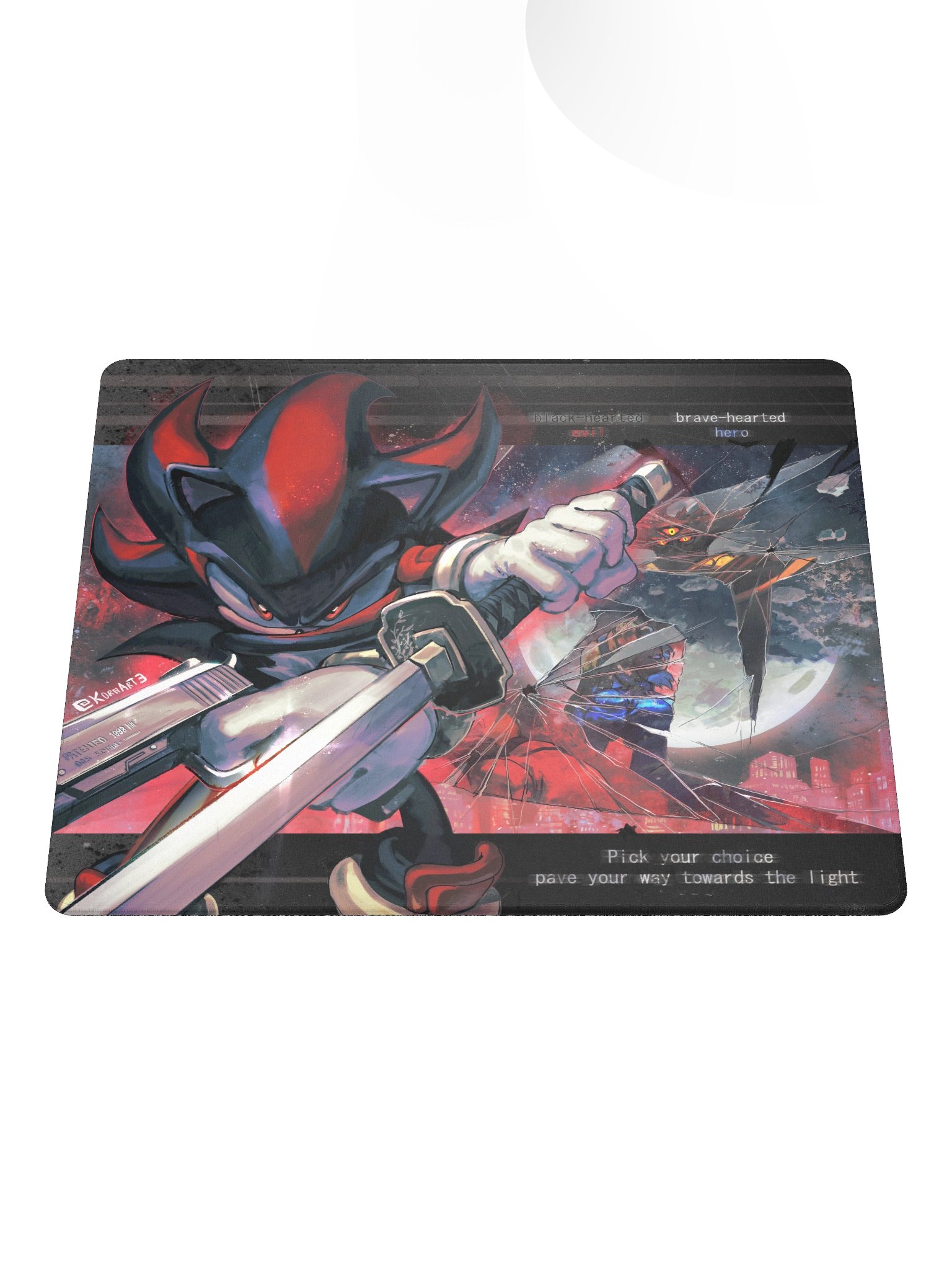 Mouse Pad Shadow the hedgehog product image (1)