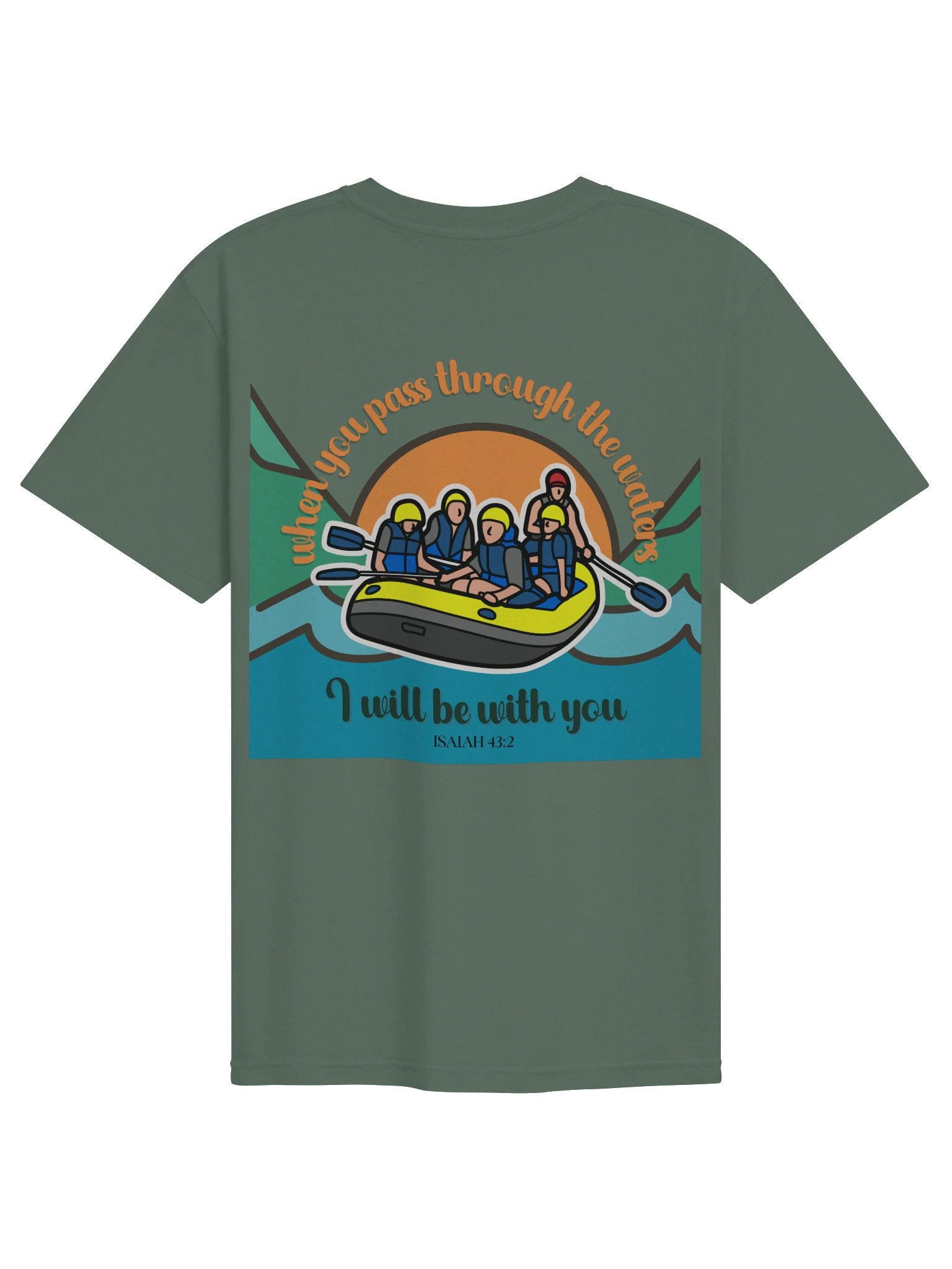The Isaiah 43:2 Summer Tee product image (15)