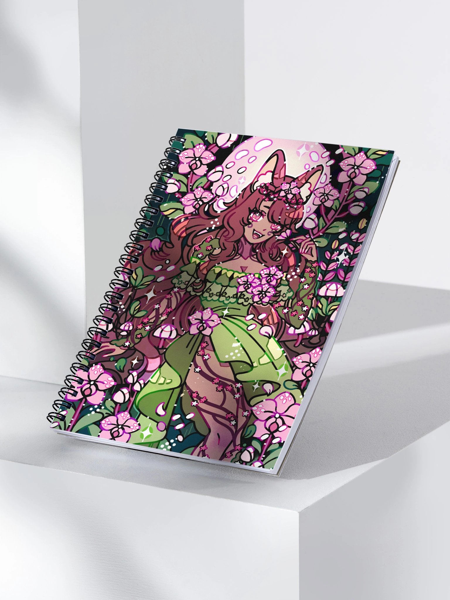 AceDarkin Forest Guardian Spiral Notebook product image (3)