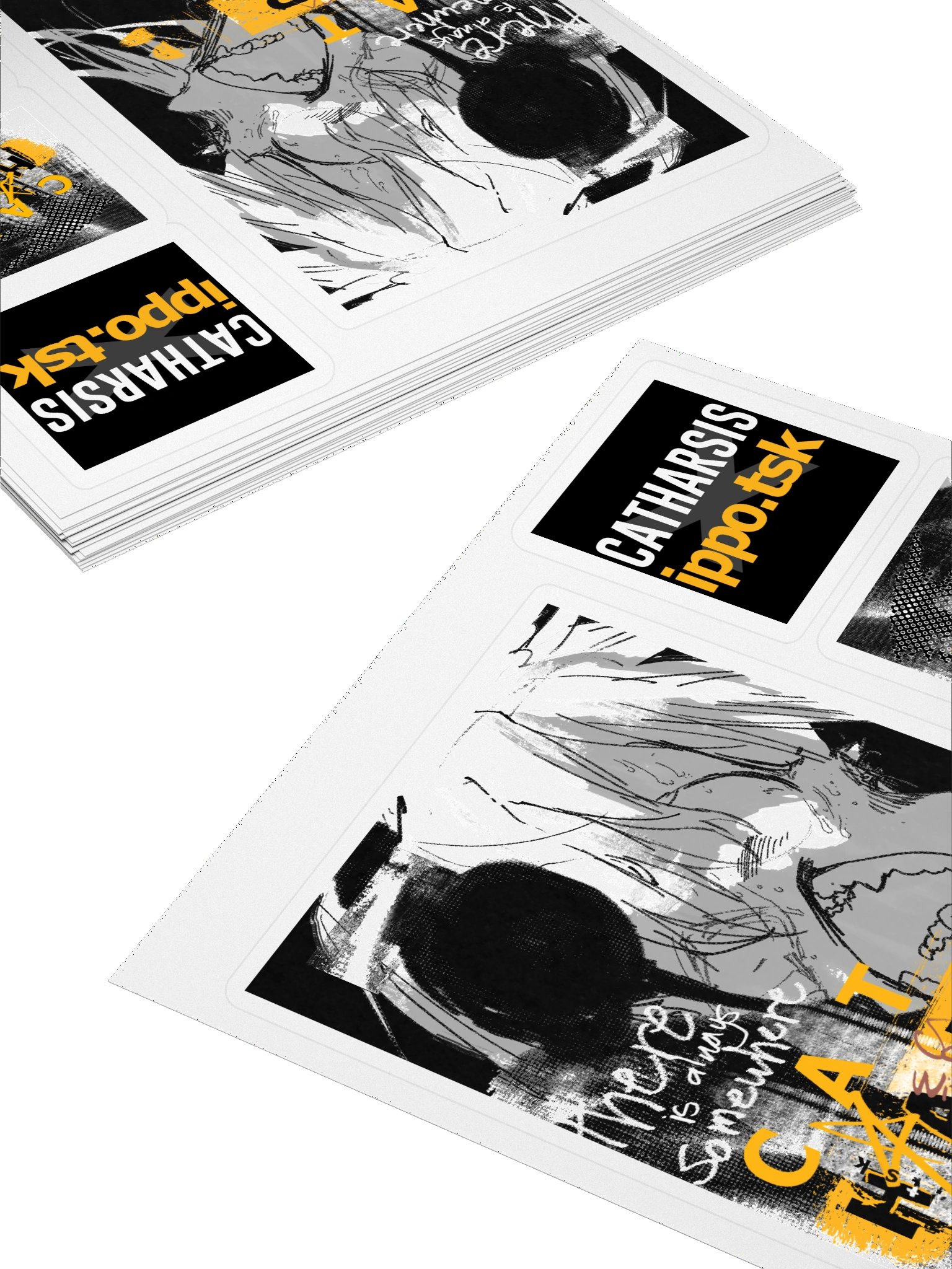 Catharsis x ippo.tsk Sticker Sheet product image (4)