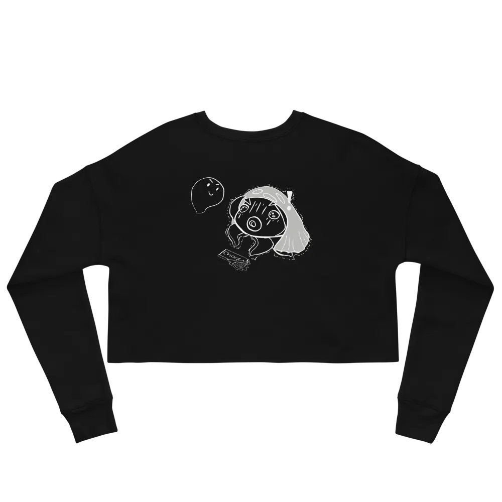 CROPPED SWEATSHIRT SCARED NANA product image (3)