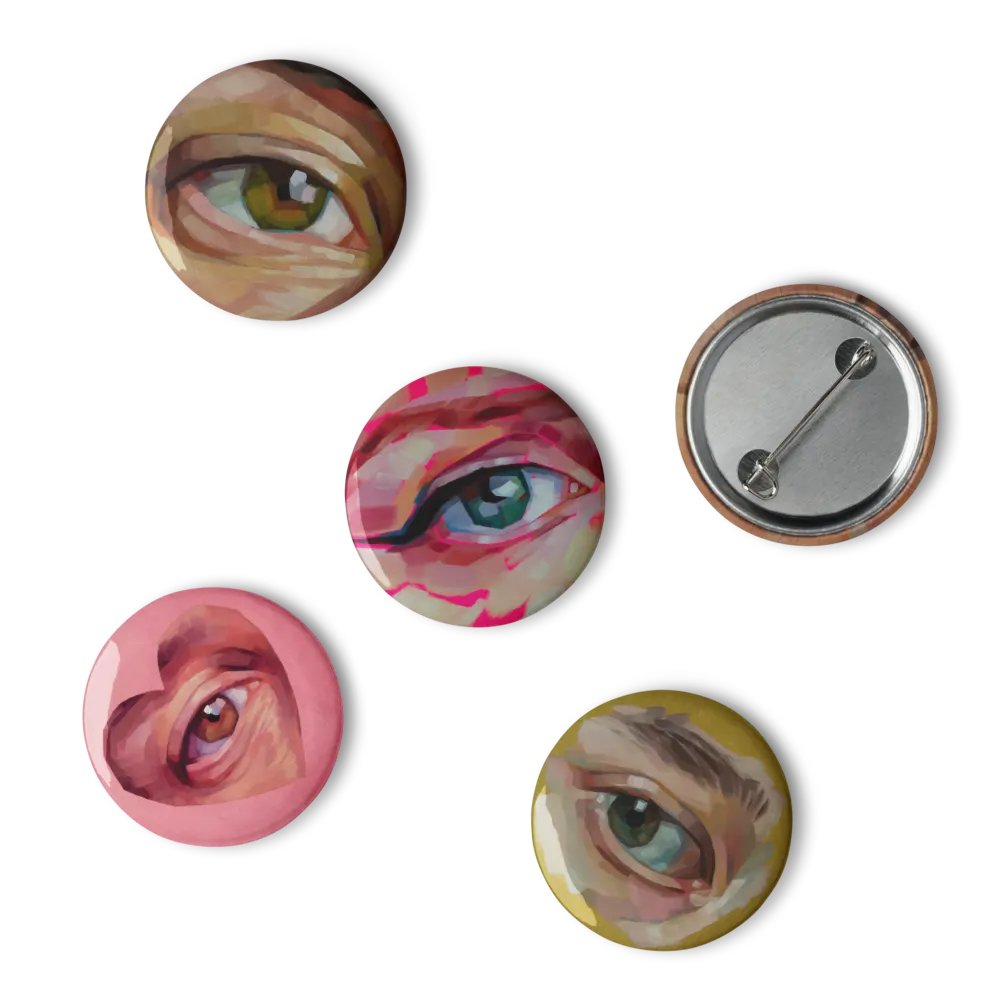 Eye Portrait Pin Set product image (3)