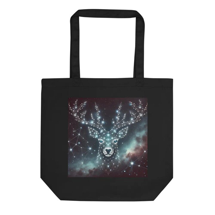 Starlit Reindeer Tote Bag - Winter 2024 product image (2)