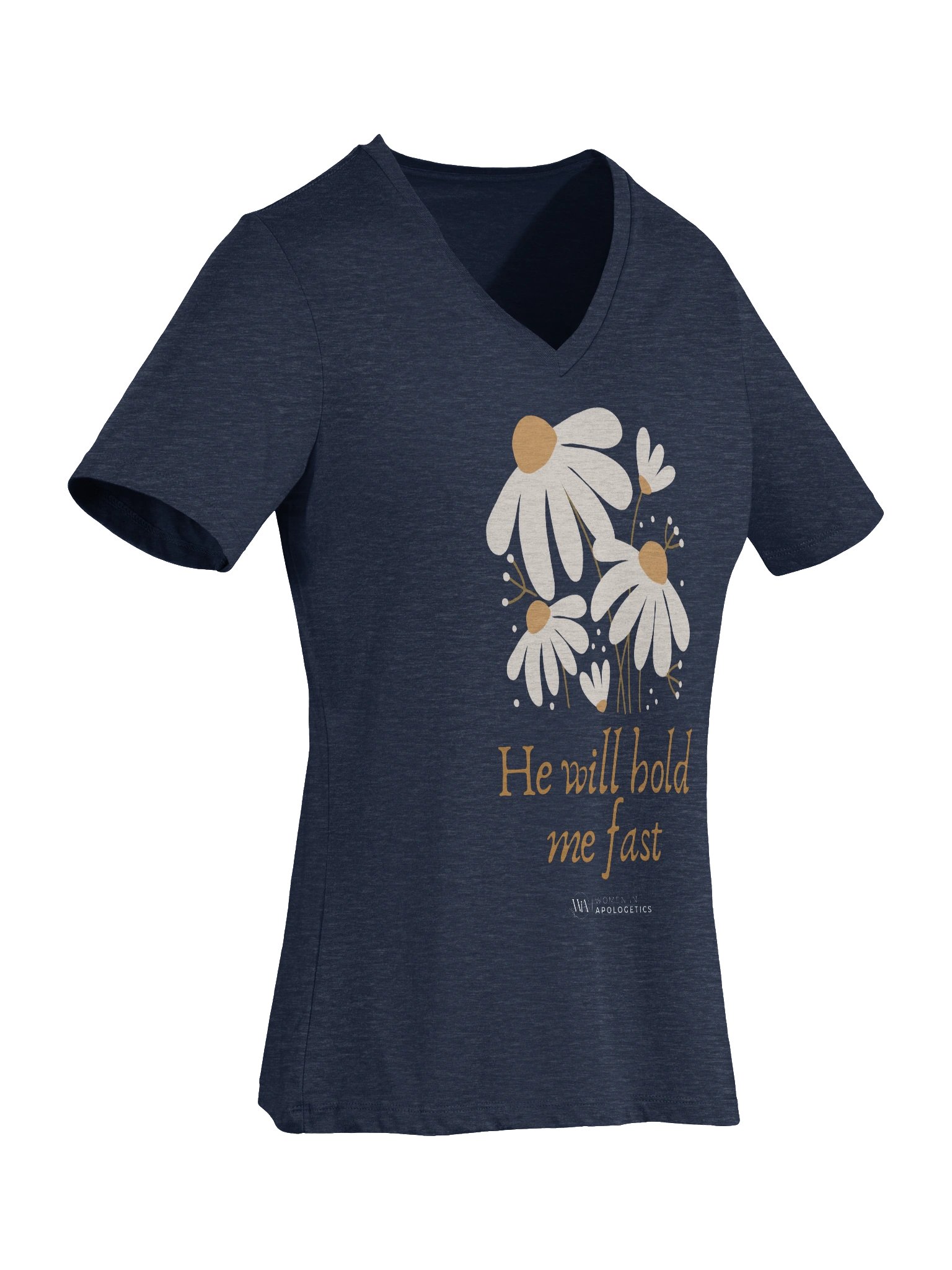 He Will Hold Me Fast Relaxed V-Neck product image (25)