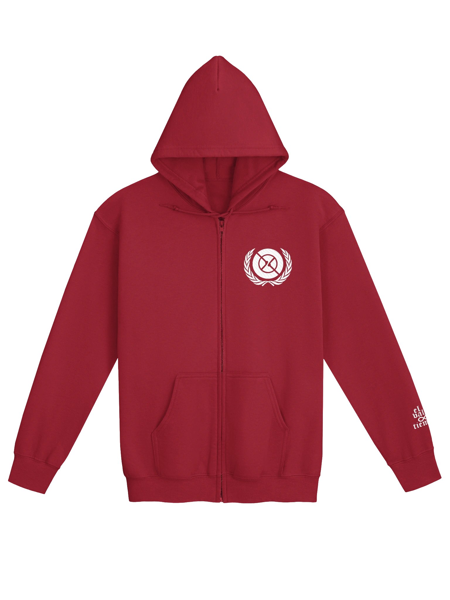 TFC Athletics Red Zip Hoodie product image (1)