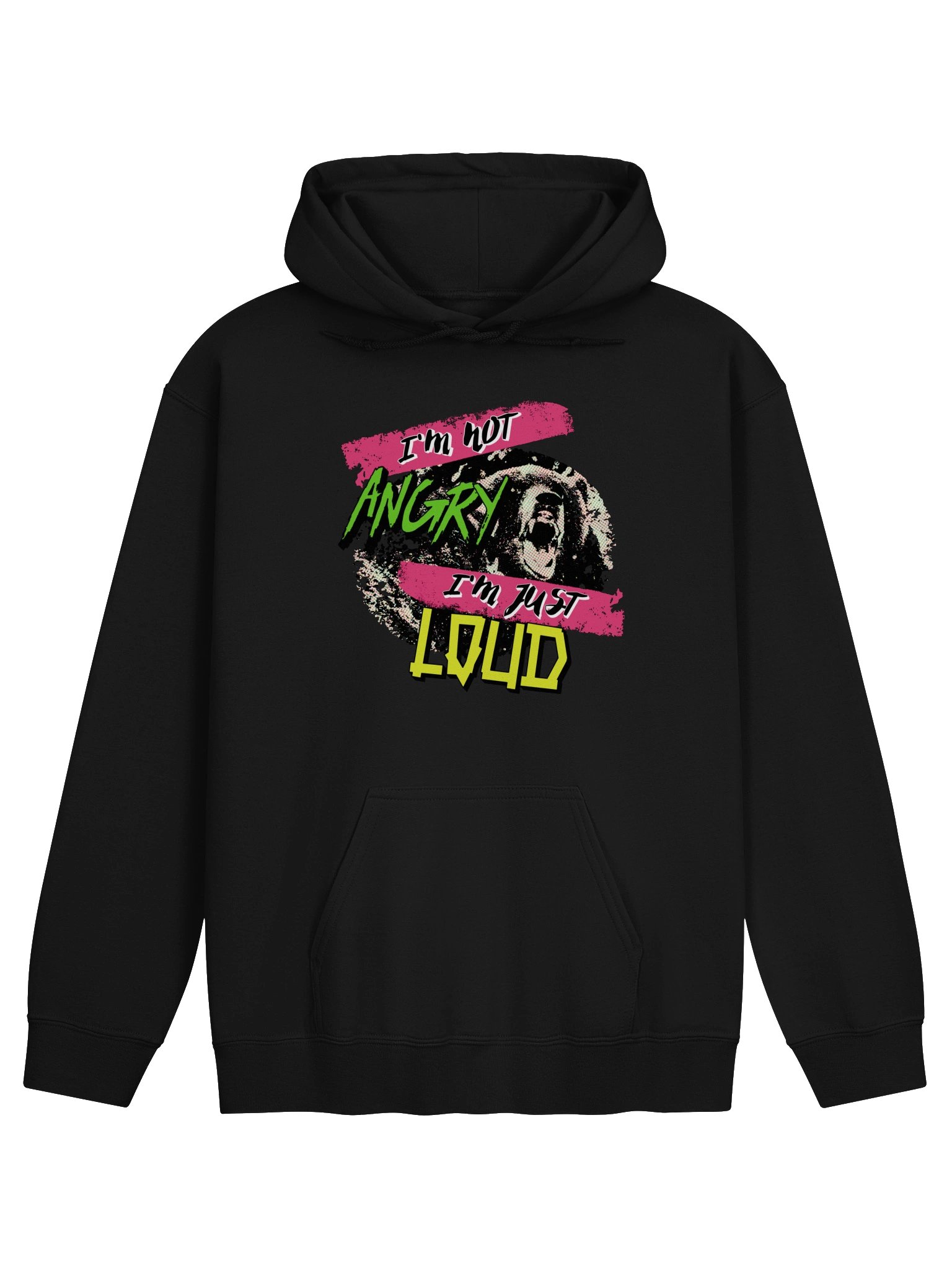 I'm Not Angry - I'm Just Loud! - Sweatshirt Dark product image (1)
