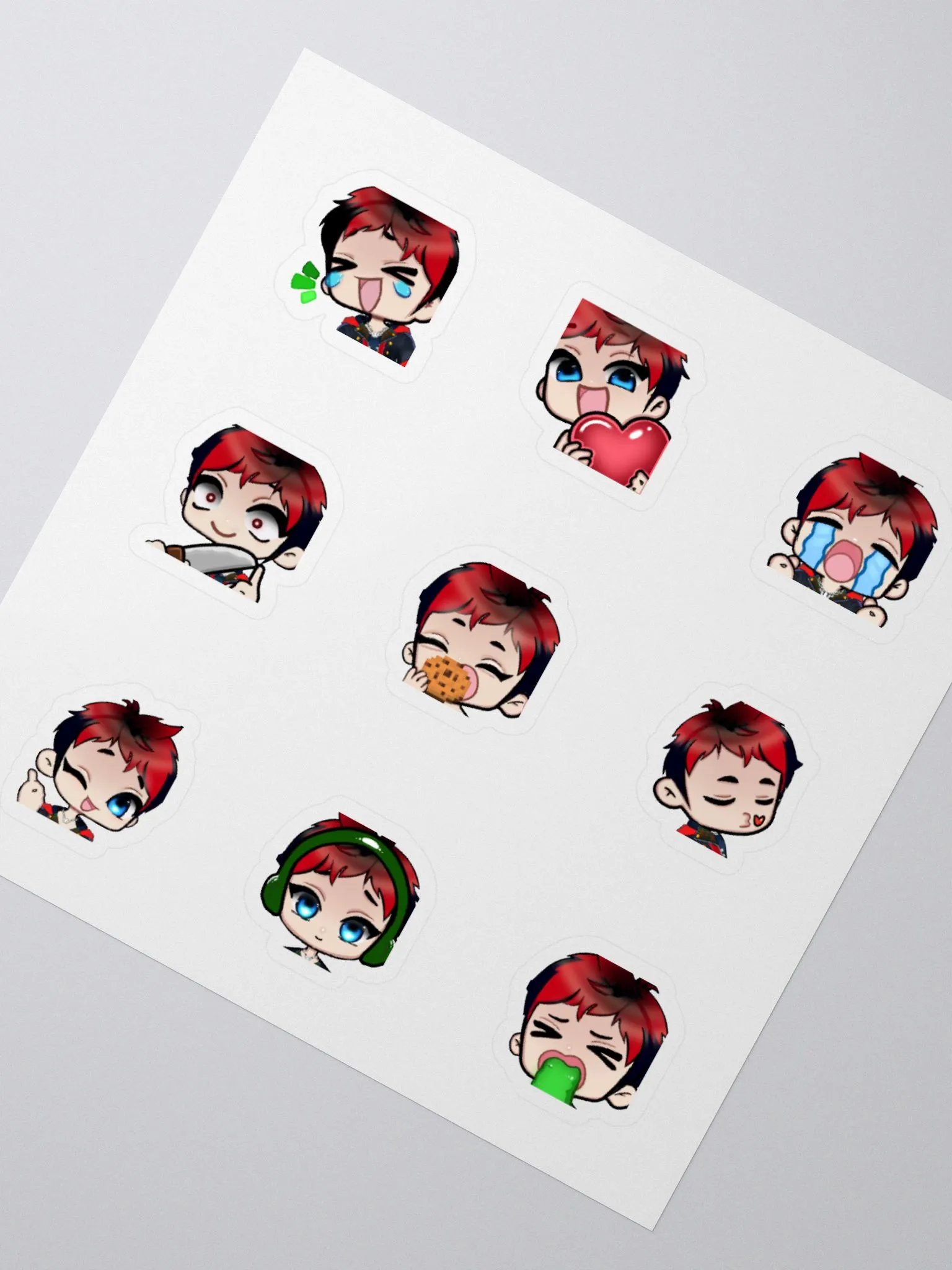 Sora_FL - Emote Stickerbogen product image (2)