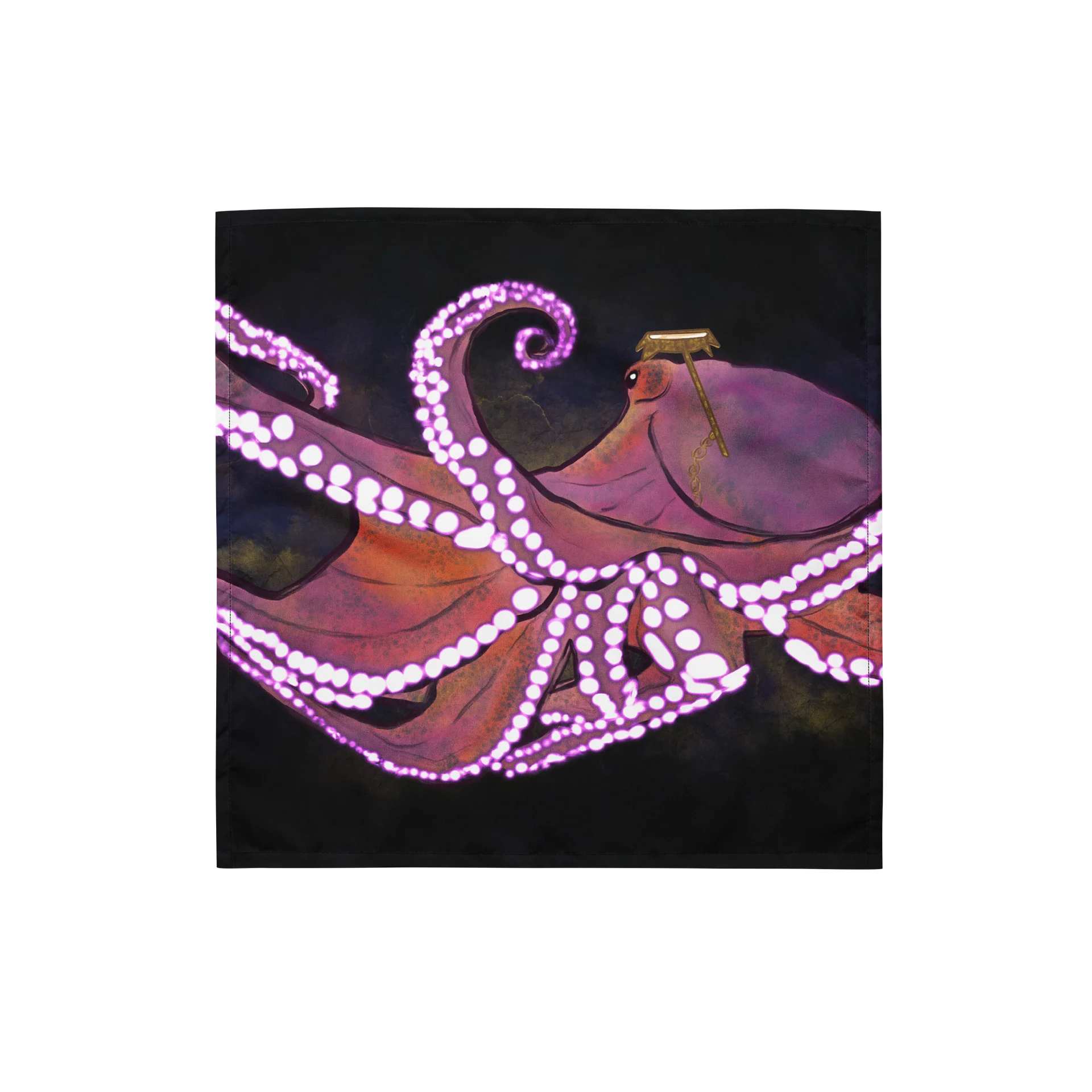 The Tinkerer — Steampunk Octopus Bandana product image (3)