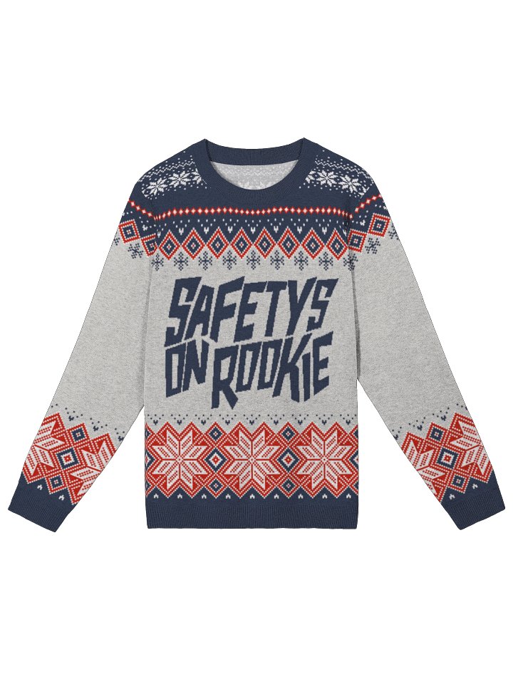 Safetys On Rookie Christmas Sweater product image (2)