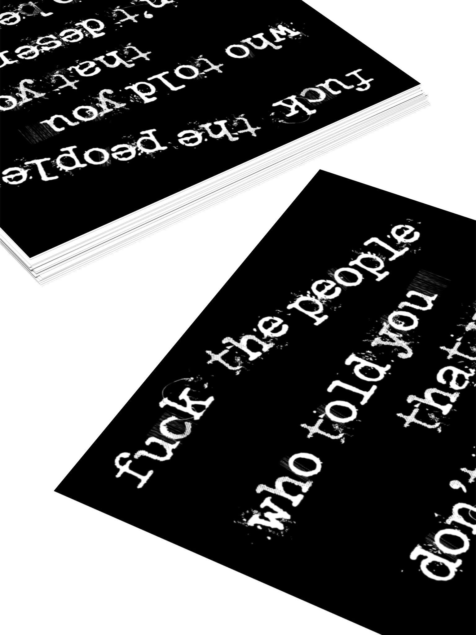 F*ck Bad People Sticker product image (15)