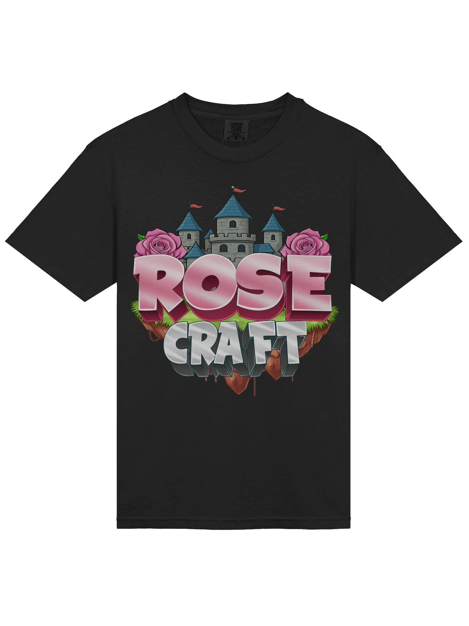 Rosecraft Large Logo White Tshirt product image (22)