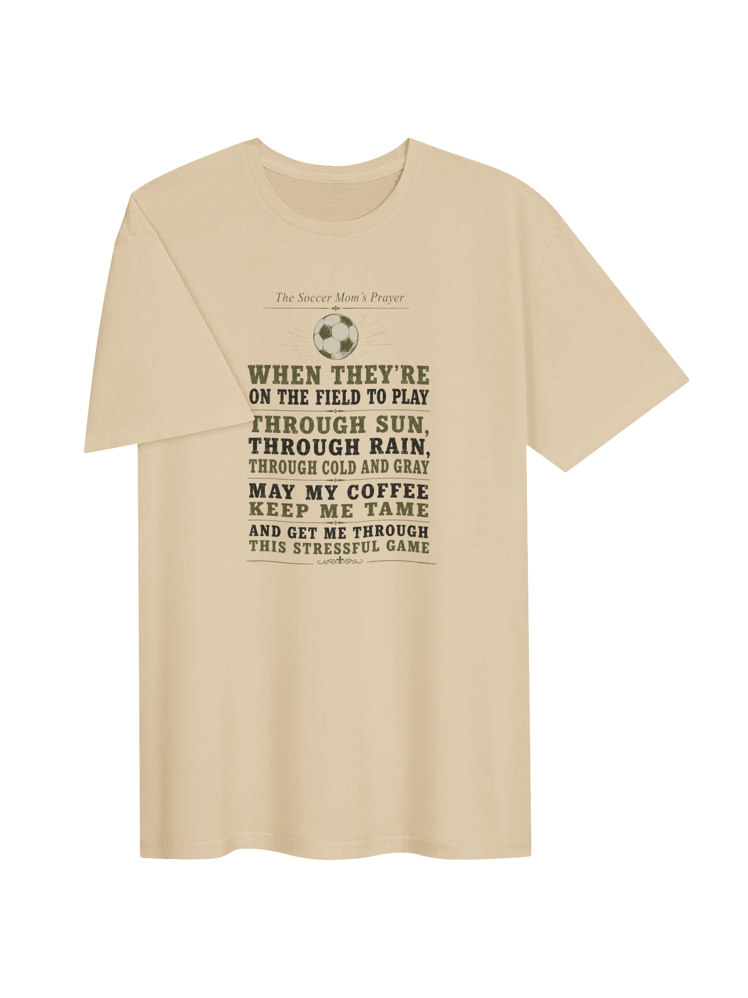 The Soccer Mom’s Prayer # 1 Tee product image (3)