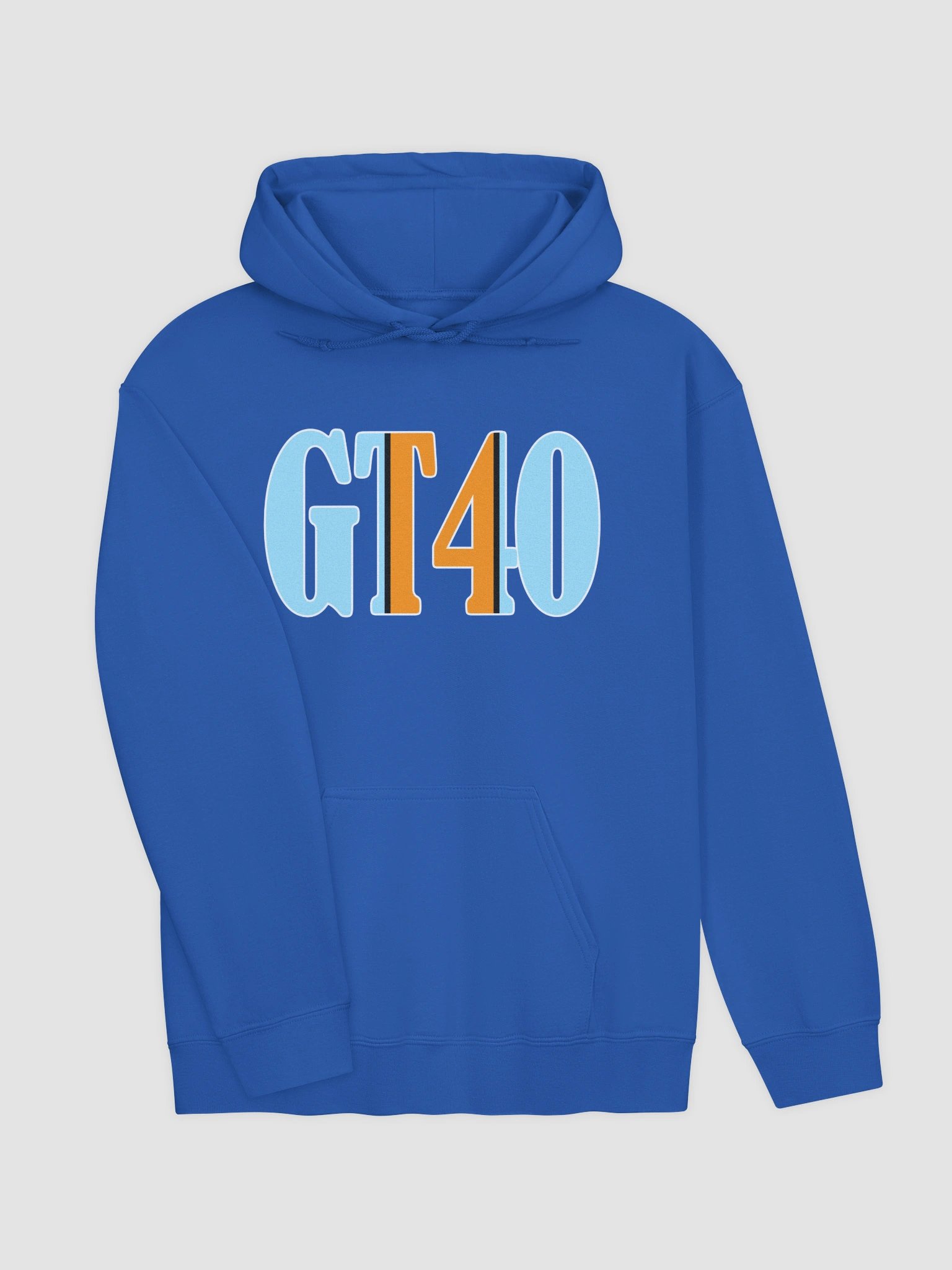 GT40: A Tribute to Racing Legend" – Gulf-Inspired Hoodie product image (3)