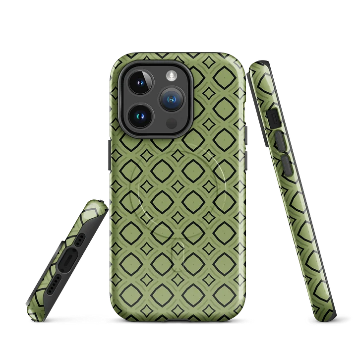 Bumble Delight iPhone 17 Tough MagSafe Case - Shockproof Dual-Layer Geometric Protective Cover product image (1)