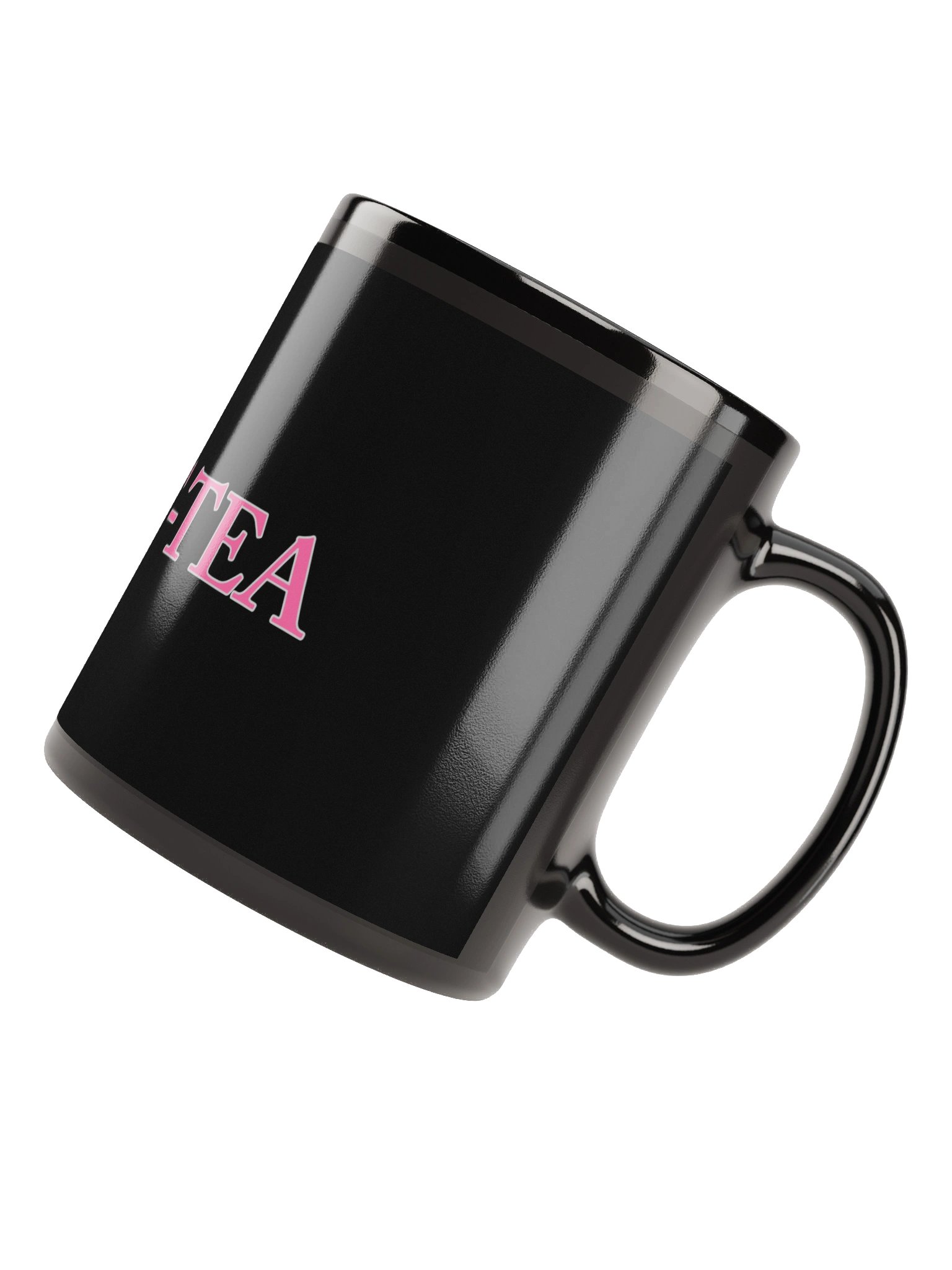 HOT-TEA Mug – Black & Pink Edition product image (4)