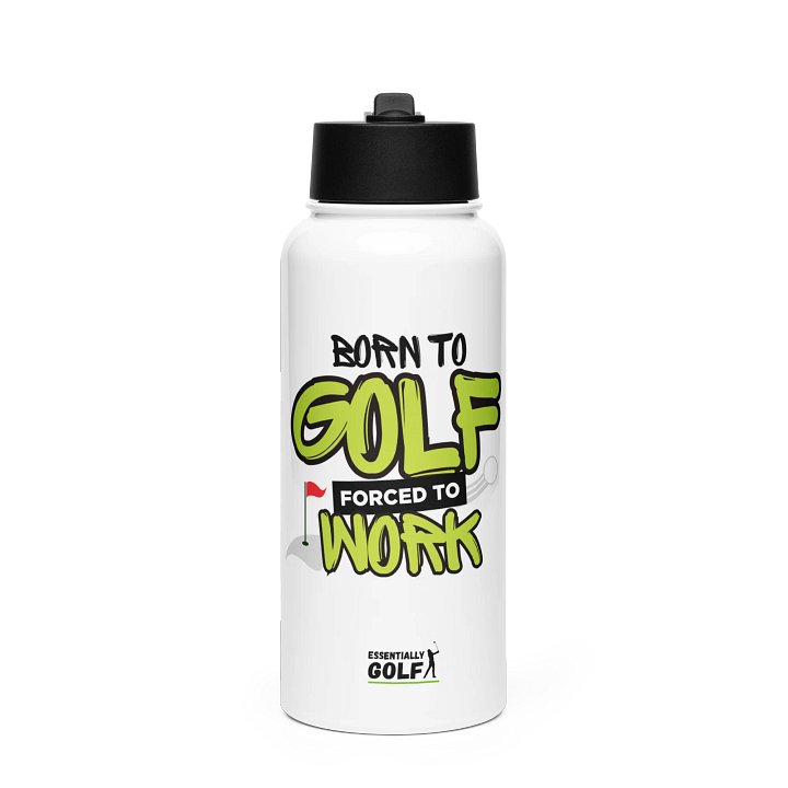 Born to Golf Stainless Steel Water Bottle – Hydrate Like a Pro product image (1)