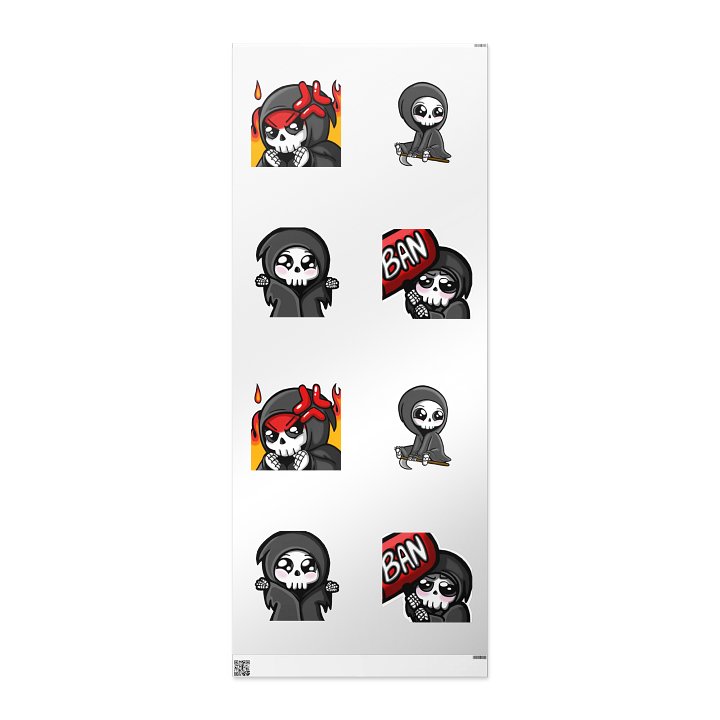 Skully Wrapping Paper product image (2)