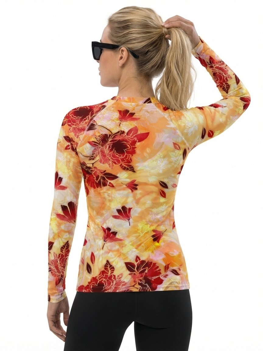 Sunset garden-Women's Rash Guard product image (4)