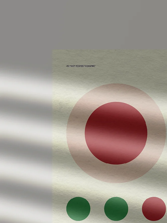 Dot : Conspire — Minimalist Digital Print for Modern Interior product image (4)