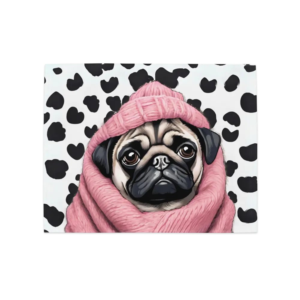 Dotted Pug Placemat Set product image (3)