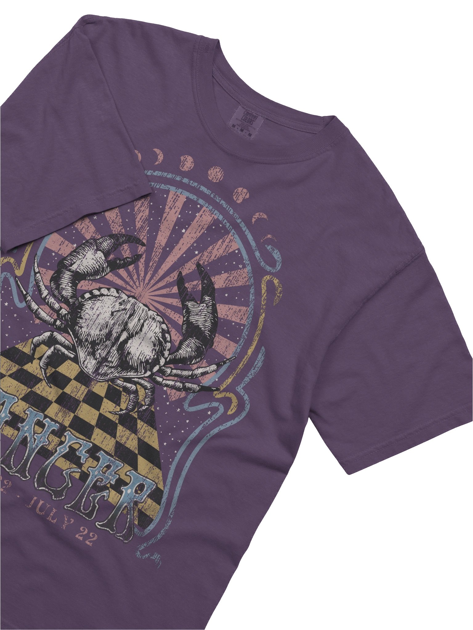 Cancer Zodiac Shirt – June 22 to July 22 Astrology Graphic Tee product image (32)