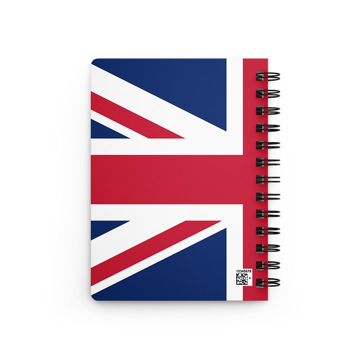 Kools Engels Vlag Notitieblok product image (2)