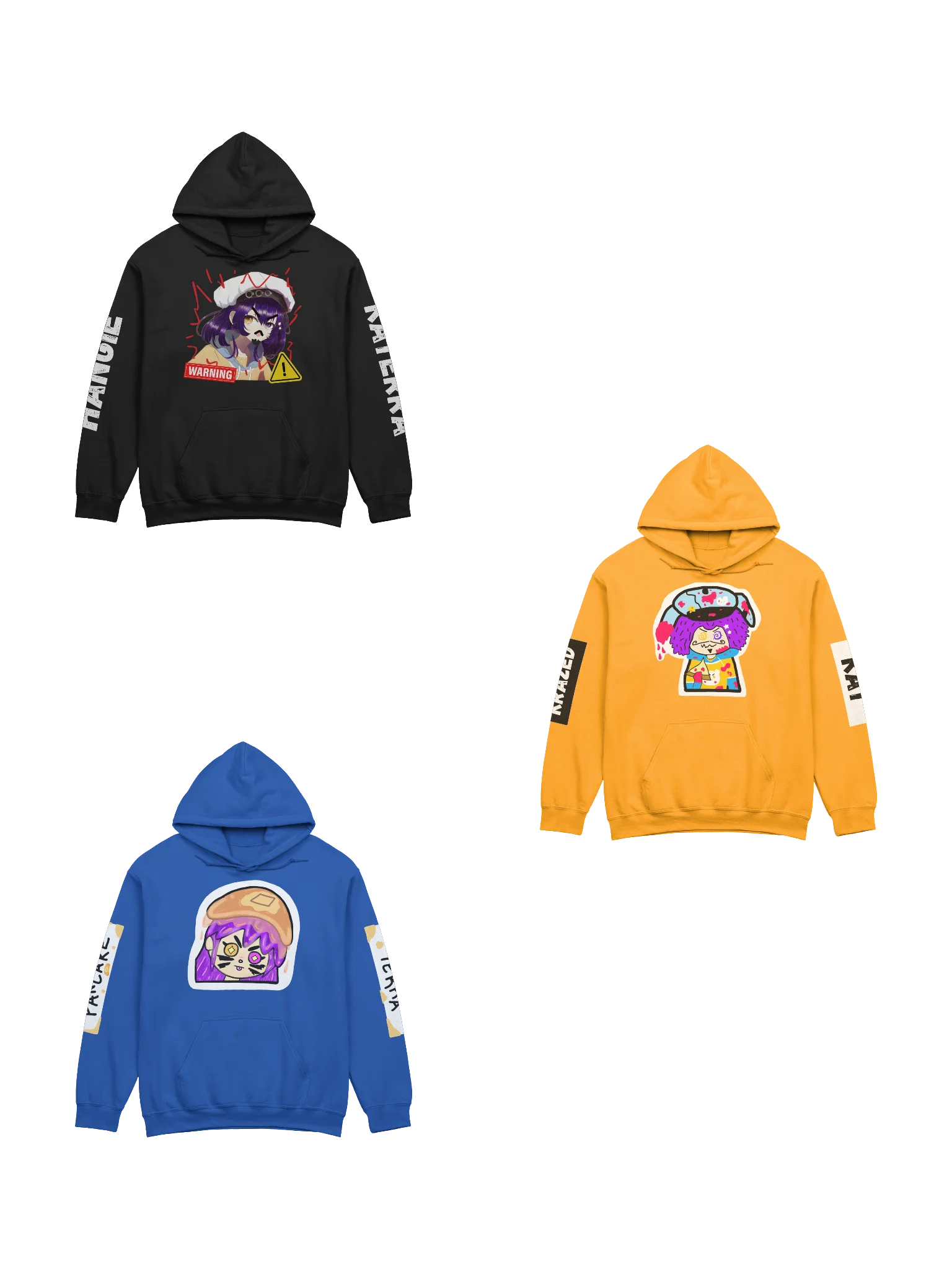 Hangie, Krazed, Pancake Hoodies product image (1)