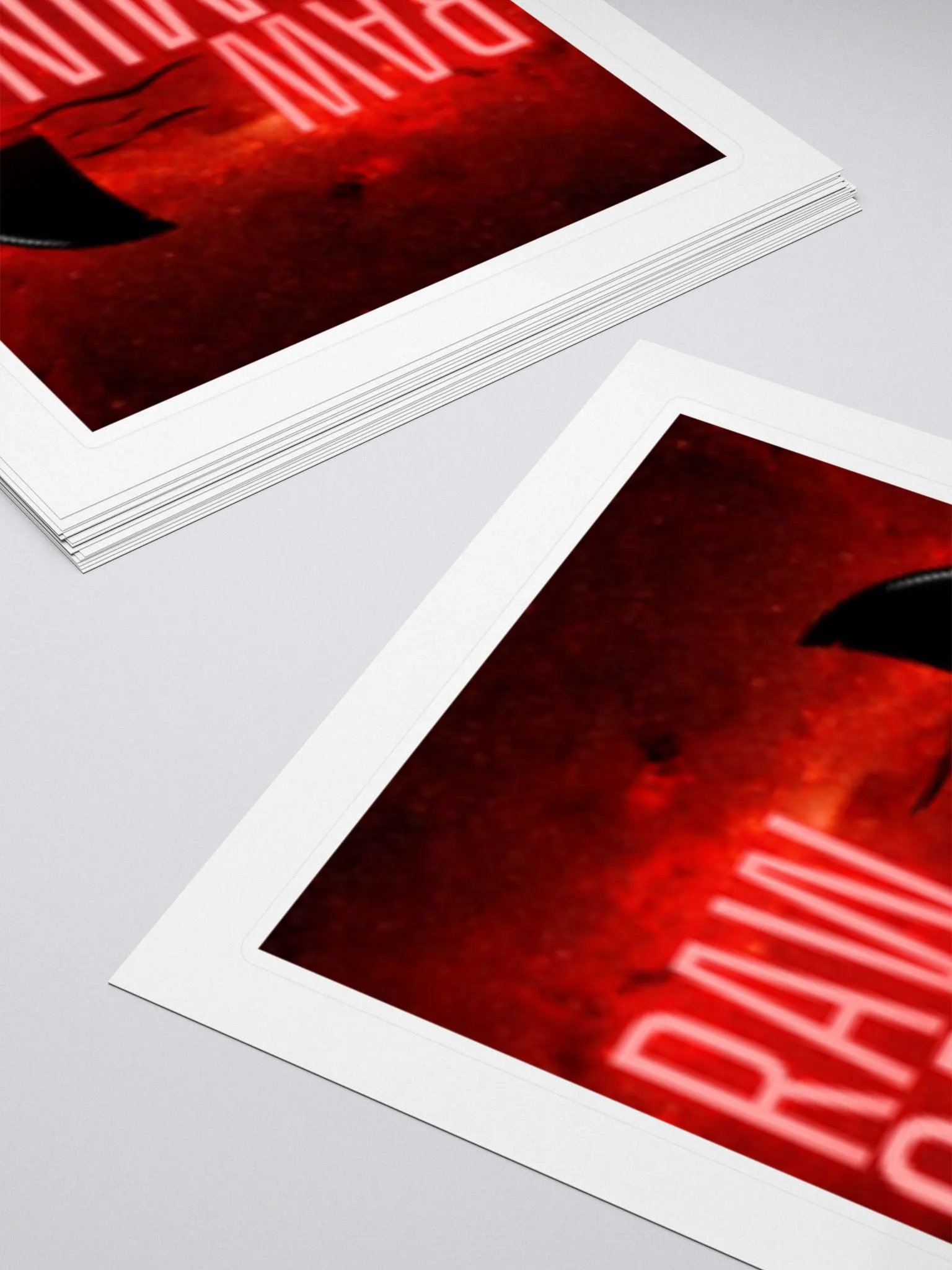 RAW Gaming Stickers (red ) product image (16)