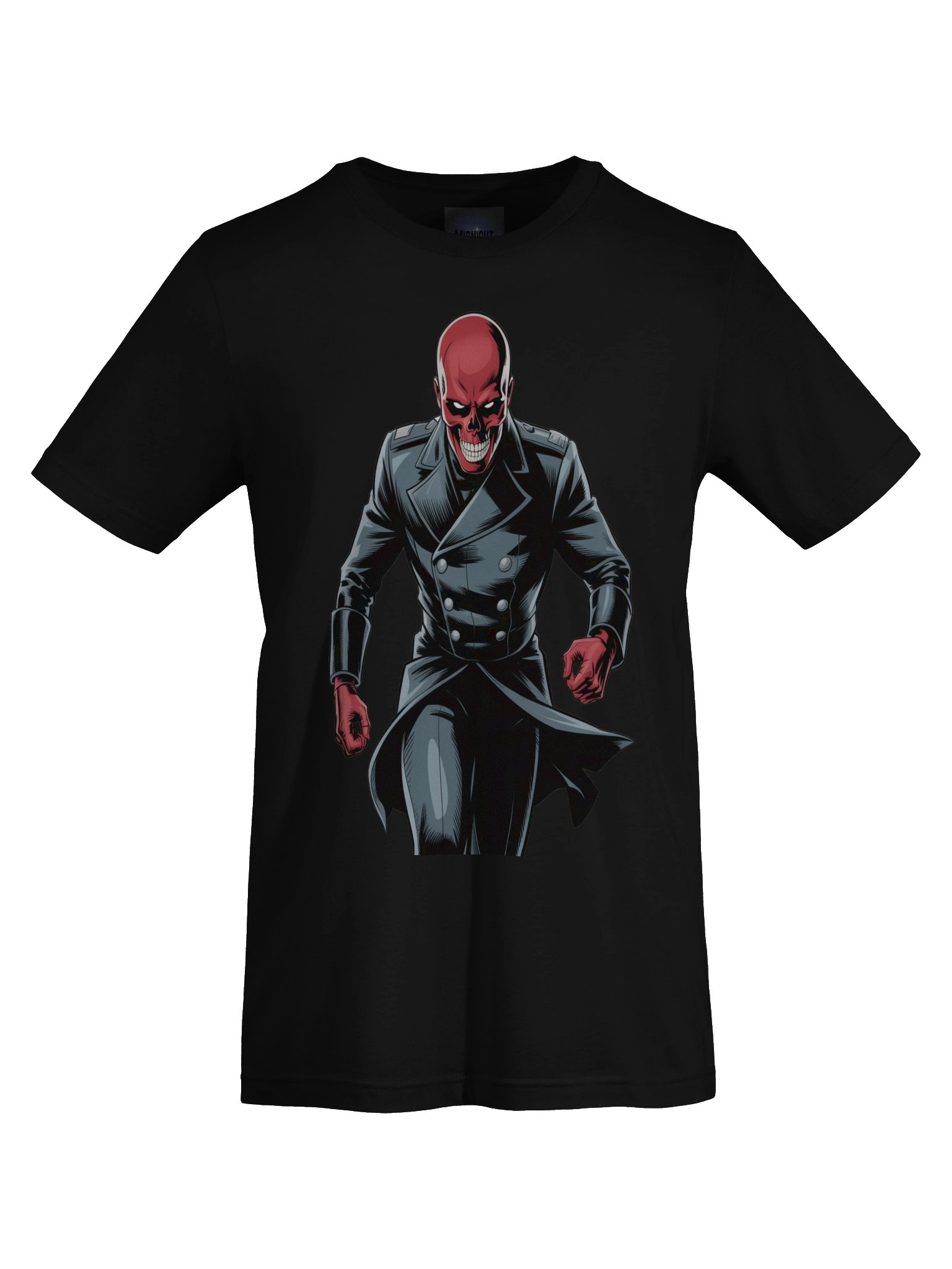 Hydra's Whisper: Red Skull Supersoft Graphic T-Shirt product image (1)