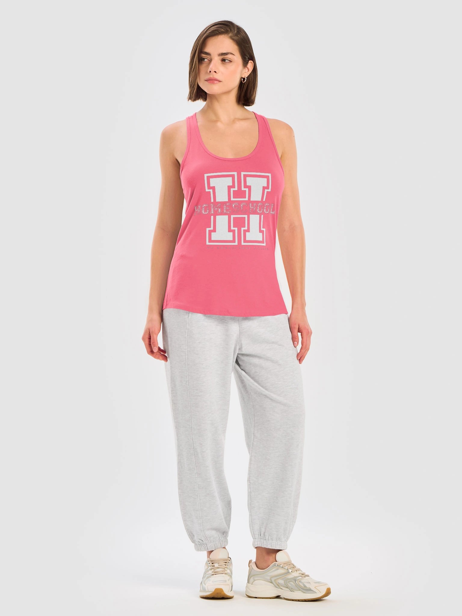 The Homeschool Varsity Racerback Tank product image (5)