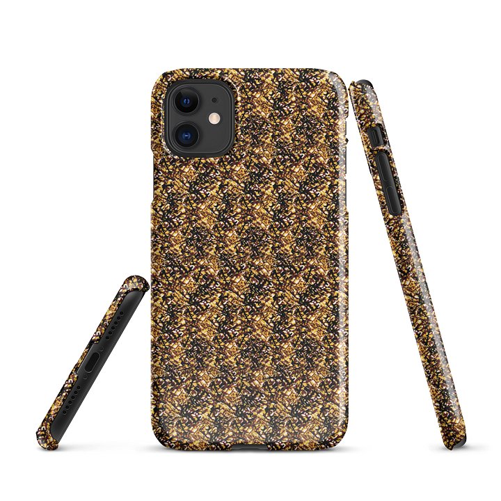Snap Case for iPhone® – Yellow Danish Plush product image (1)