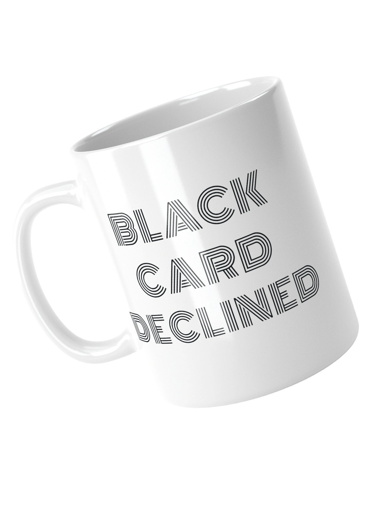 Black Card Declined Mugs product image (4)