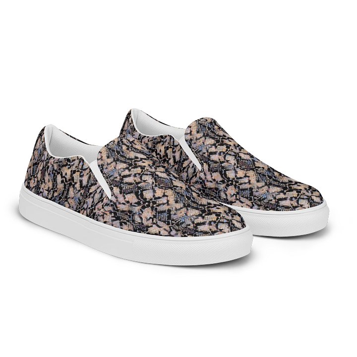 Best Snake Skin Canvas Shoes product image (2)